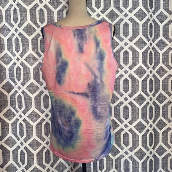 NWOT ETCYY NEW Tie Dyed Tank Top. Size XL. - Picture 3 of 11